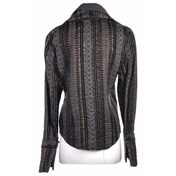 Casch by Gro Abrahamsson Blouses 40 Grey - Picture 2 of 3